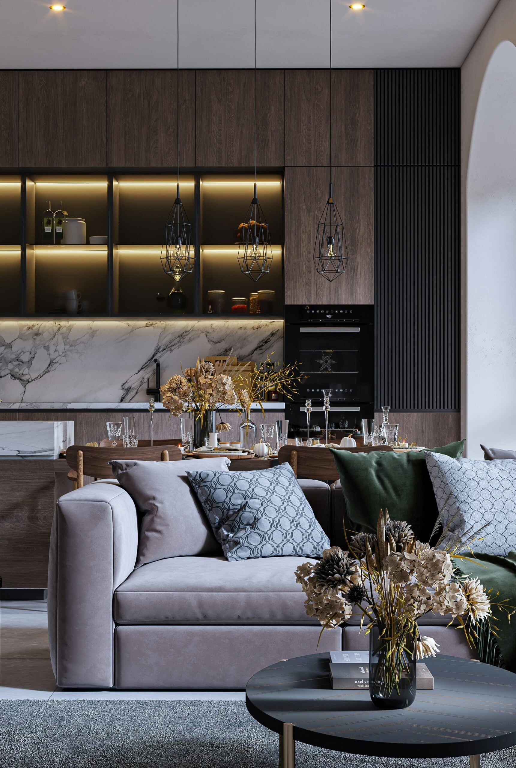 affordable home decor that looks custom velvet pillows on couch